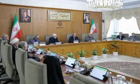 جلسه هیات دولت برگزار شد/ عکسی از حضور وزیر جدید اقتصاد

