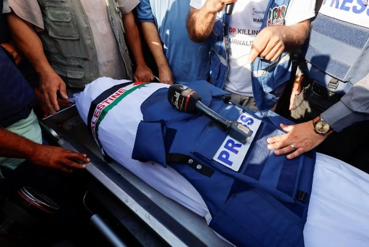 شهادت یک خبرنگار دیگر در نوار غزه

