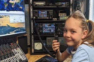 تماس یک دختر 8 ساله با ایستگاه فضایی بین‌المللی
