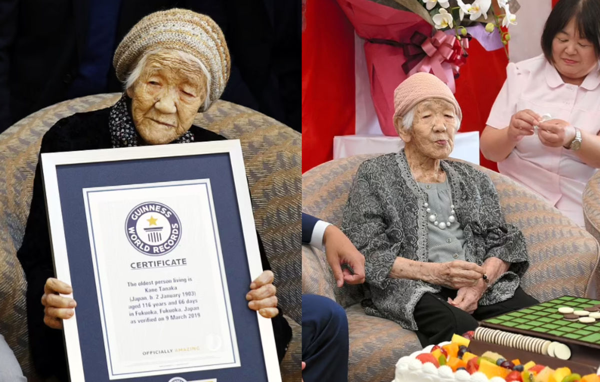 جشن تولد مسن‌ترین زن جهان/ ویدئو