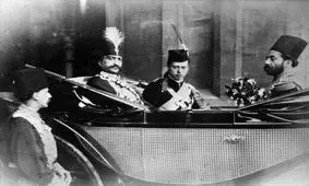  تصاویری کمتر دیده‌شده از ناصرالدین شاه قاجار و میرزا آقا خان نوری