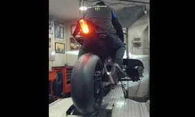 تست معاینه فنی یک موتورسیکلت تا سرعت 300 کیلومتر/ ویدئو