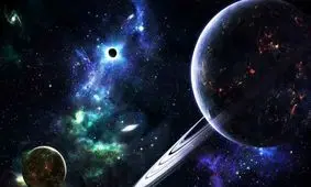 تکه هایی از زمین در فضا پراکنده شده است؟