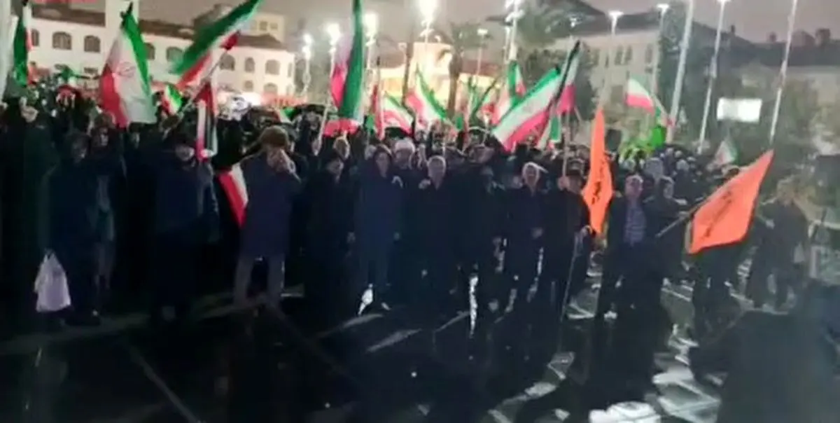 طوفان حضور مردم گیلان در حمایت از وعده صادق ۴ /ویدئو