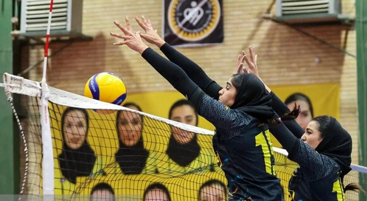 صعود دختران والیبال سپاهان به فینال کاوا

