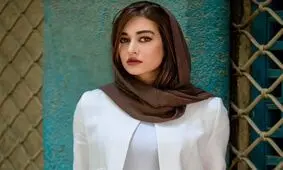 سفر در زمان؛ «مه‌لقا می‌نوش» در کنار «بهنام تشکر» در پشت‌صحنه سریال «نیکان» 