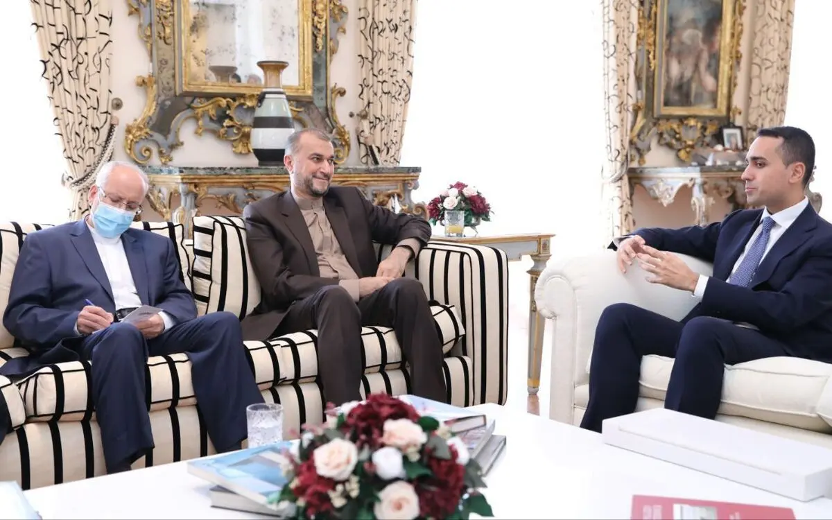 وزیران خارجه ایران و ایتالیا دیدار کردند

