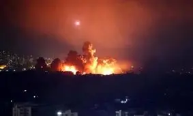 حمله دقایقی پیش اسرائیل به جنوب لبنان/ گفته شده اسرائیل به ۱۲ هدف حمله کرده!