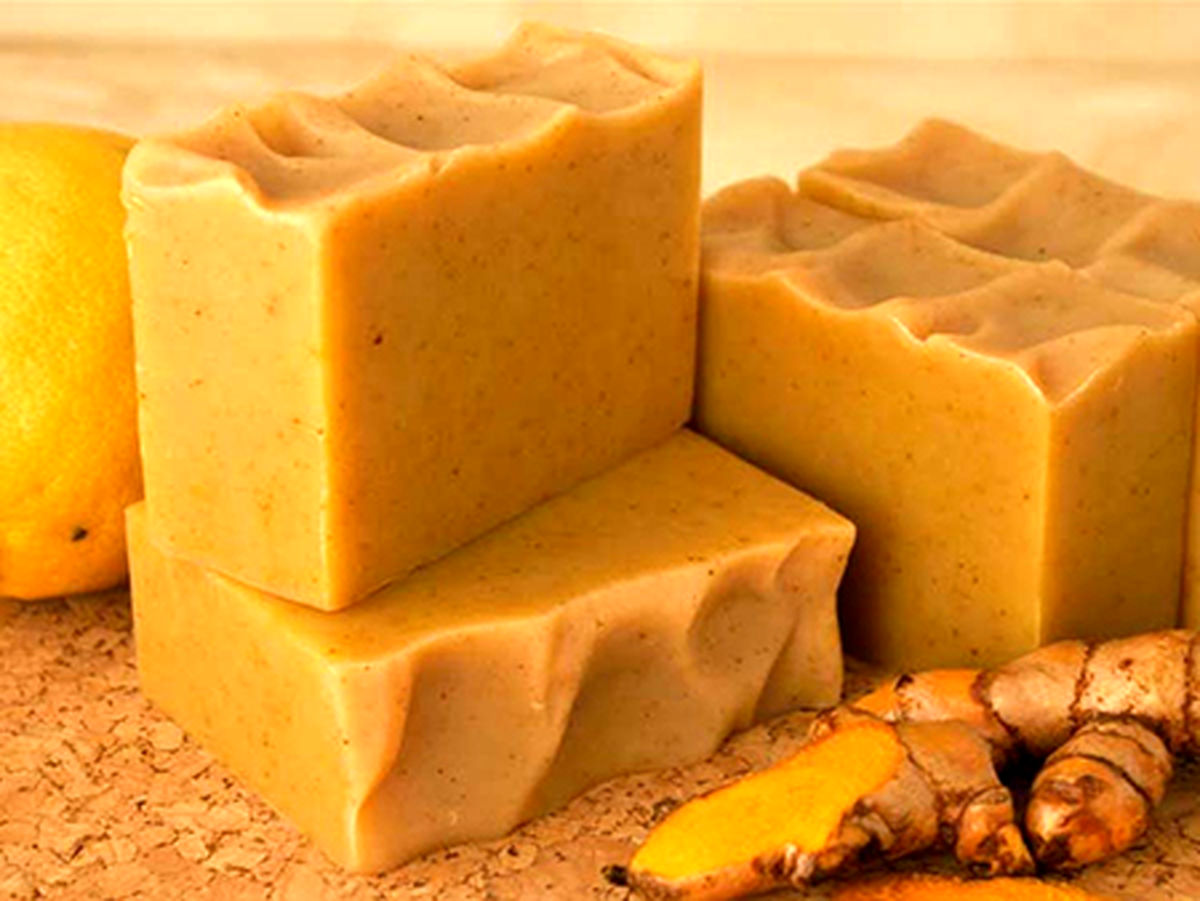 طرز تهیه صابون زردچوبه