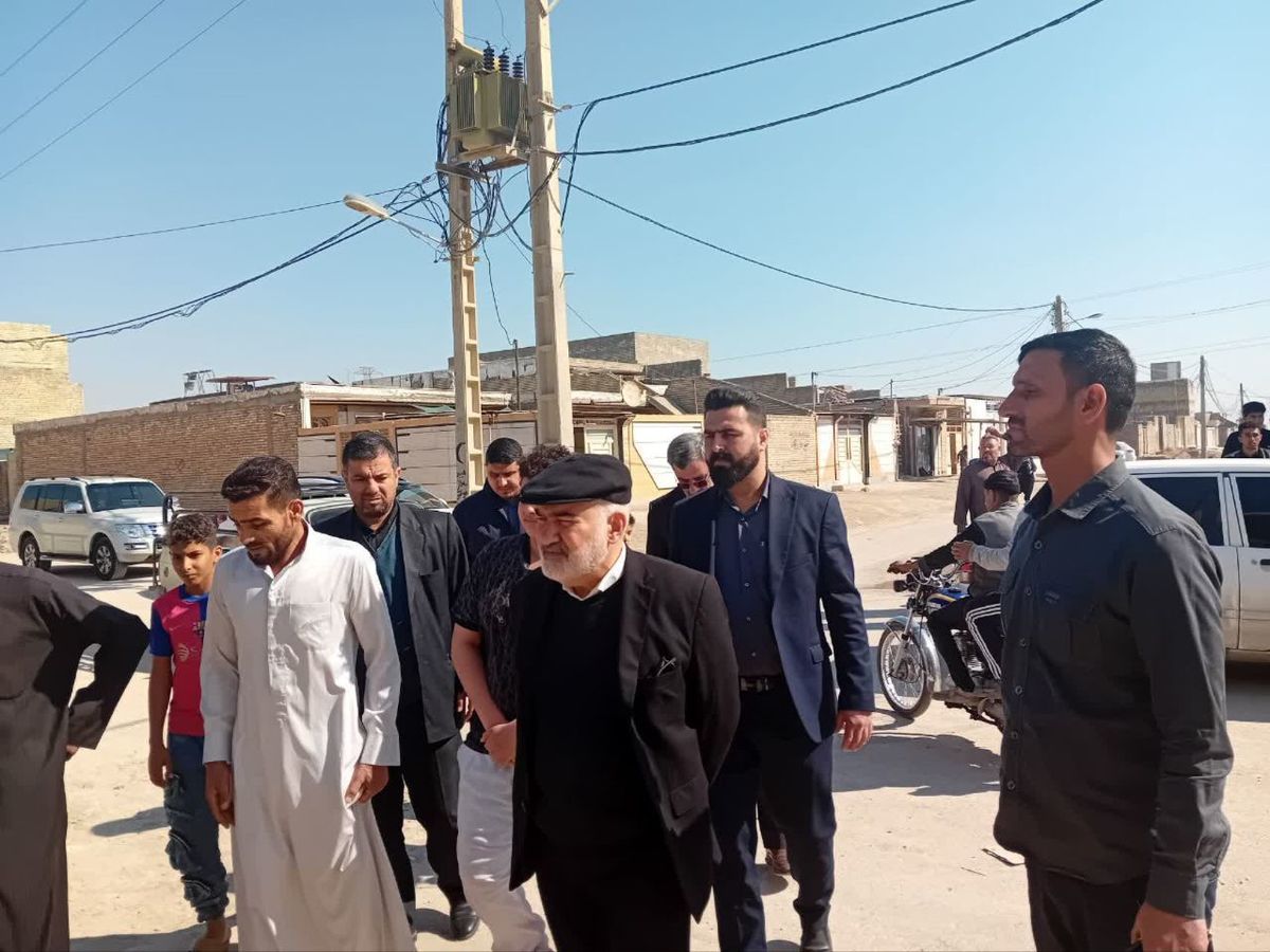 بازدید سرزده استاندار خوزستان از منطقه عین ۲ اهواز و پروژهها و تاسیسات زیرساختی آن