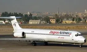 نقص فنی هواپیمای کرمان - نجف‌ زاگرس در آسمان‌