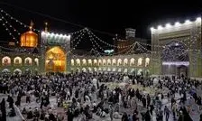 سه شب عزاداری در حرم رضوی برای رهبر شهید 