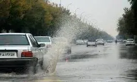خیابان‌های گنبد تبدیل به استخر شد/ ویدئو