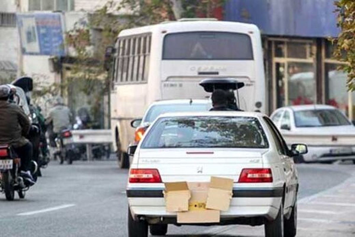 طرح جدید پلیس برای برخورد با متخلفین تغییر پلاک