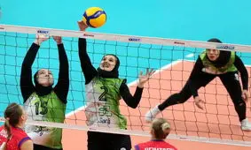 سومین شکست دختران والیبال کاشان در جام باشگاه‌های آسیا/ مصاف با تایلند برای سومی

