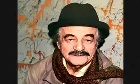 «منوچهر نوذری» در کنار «فروزان» در مراسم اهدای جوایز سینمایی؛ دهۀ ۵۰
