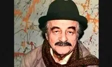 «منوچهر نوذری» در کنار «فروزان» در مراسم اهدای جوایز سینمایی؛ دهۀ ۵۰
