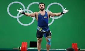 کیانوش رستمی که می خواهد برای کوزوو وزنه بزند، به بحرین رفت

