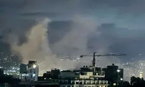 حمله اسرئیل به مرکز بیروت

