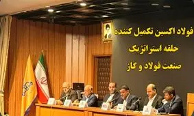 حضور مدیرعامل شرکت فولاد اکسین خوزستان در رویداد چرخه تولید لوله در صنعت گاز / فولاد اکسین تکمیل کننده حلقه استراتژیک صنعت فولاد و گاز