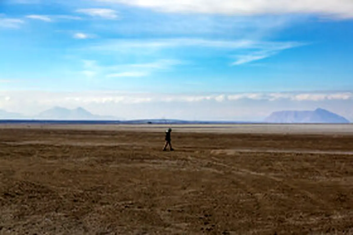 بازگشت خشکی به دریاچه ارومیه/عکس