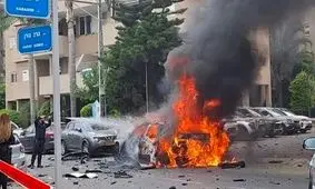 انفجار خودرو در تل‌آویو

