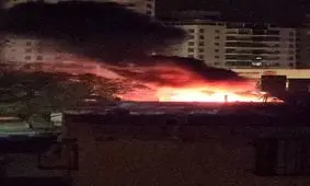 تصویری آخرالزمانی از تل آویو پس از حملات موشکی ایران/ عکس