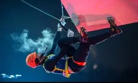 مدال طلای یخ نورد ایرانی در جام جهانی کره

