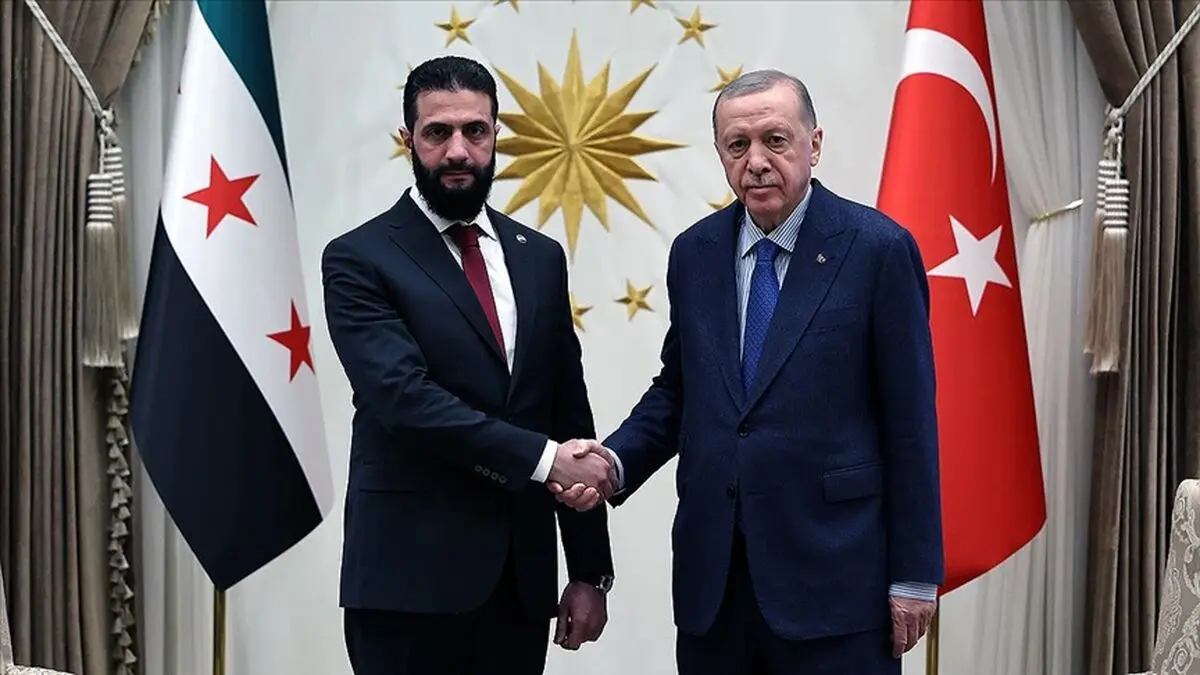 دیدار اردوغان و الجولانی در آنکارا

