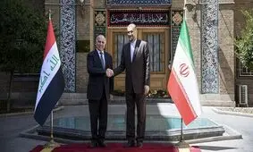 وزیر خارجه عراق: اجازه تهدید ایران از خاک عراق را نمی‌دهیم/ تاکید امیرعبداللهیان بر اهمیت ثبات، آرامش و حفظ وحدت ملی در عراق

