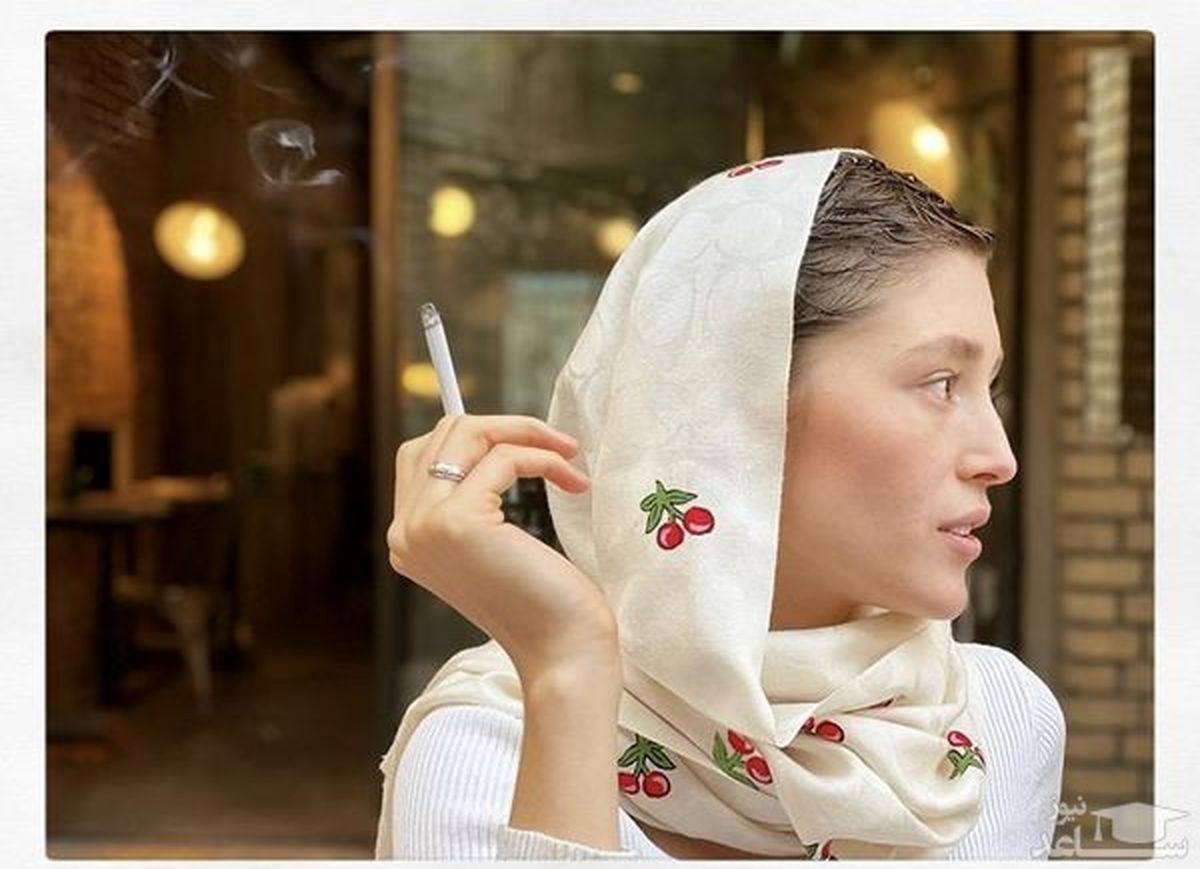 ویدیوی جنجالی از سیگار کشیدن فرشته حسینی!