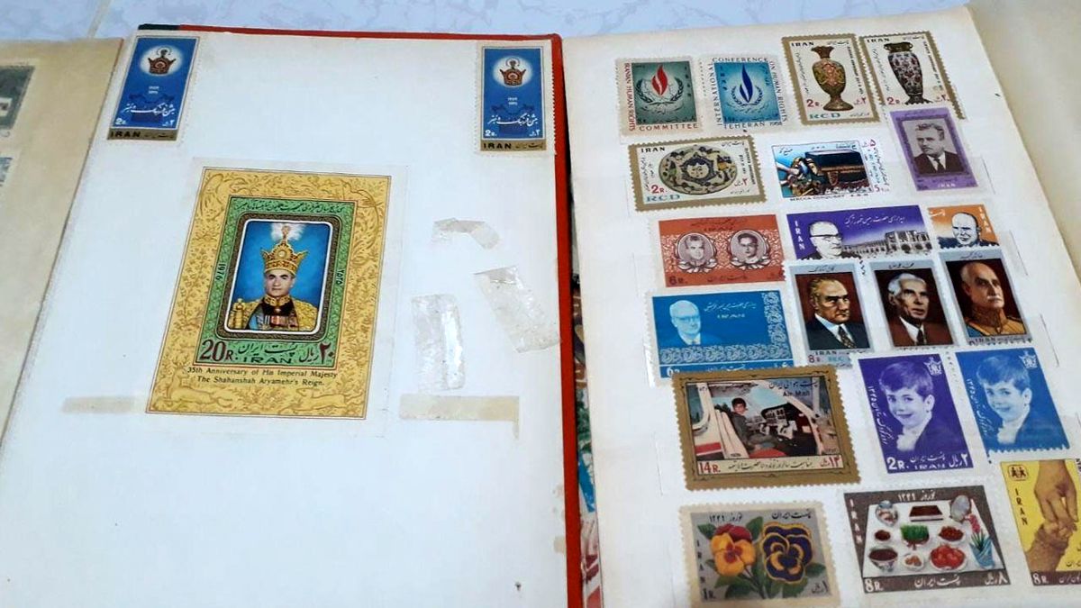 نمایشگاه تمبرهای نوروزی از ۱۳۴۳ تا ۱۴۰۰ در کاخ گلستان