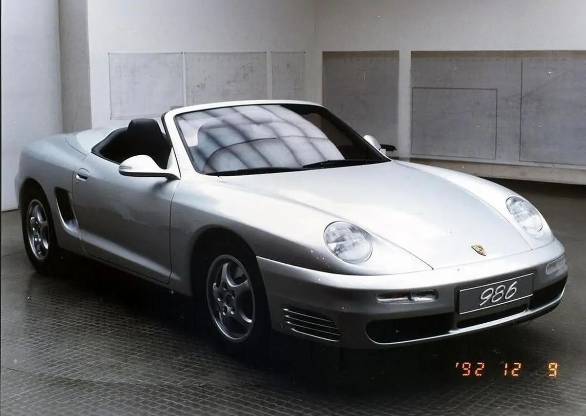 طرح‌های محرمانه برتونه برای پورشه ۹۹۶ و باکستر ۹۸۶/ تصاویر