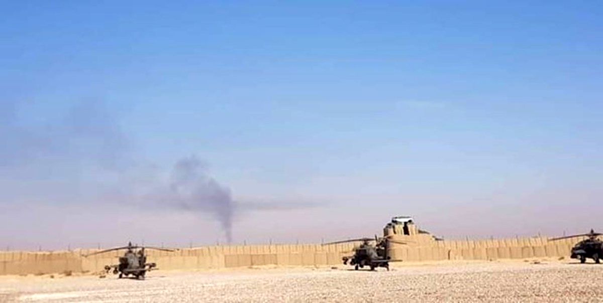انفجار در انبار تسلیحاتی آمریکا در سوریه