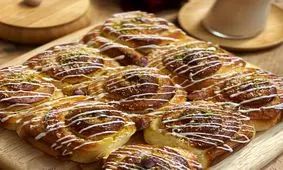 طرز تهیه نان رمضان نارگیلی خوش عطر