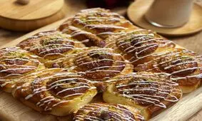 طرز تهیه نان رمضان نارگیلی خوش عطر