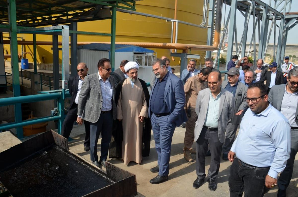 گزارش ویدئویی از آیین بهره برداری از مخازن استراتژیک ذخیرهسازی ملاس در شرکت رازی