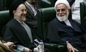 دیدار سیدمحمد خاتمی با ناطق نوری/ عکس
