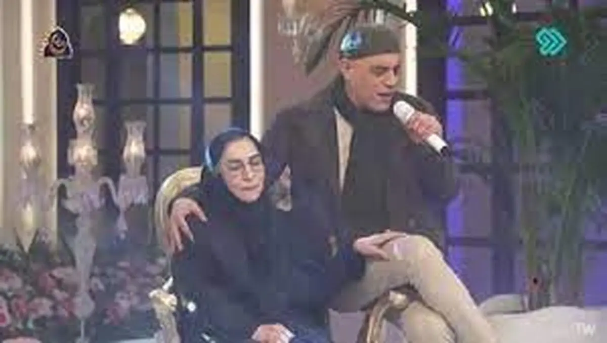 جا خوردن همسر داریوش ارجمند از شنیدن خاطره شیطنت پسرش امیریل در روز معلم/ ویدئو