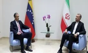 دیدار امیرعبداللهیان با وزیر نفت ونزوئلا

