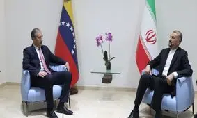 دیدار امیرعبداللهیان با وزیر نفت ونزوئلا

