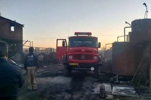 انفجار دیگ، علت آتش سوزی در کارخانه روغن قروه