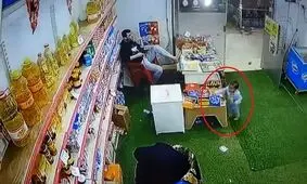 کوچکترین سارق شناسایی شد/ ویدئو

