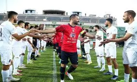 تساوی خانگی ذوب آهن مقابل نساجی