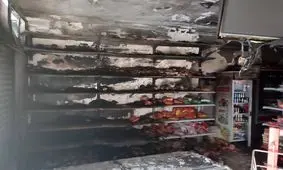 آتش به سوپرمارکت راوری خسارت میلیاردی زد