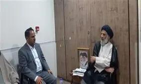 دیدار مدیر عامل شرکت لوله سازی اهواز با نماینده ولی فقیه استان

