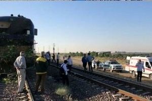 جان باختن مرد 30 ساله در برخورد باقطار در نظرآباد