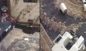 لحظه حمله اراذل و اوباش به خانه مرد اسلامشهری/ مادر 60 ساله تا مرز مرگ پیش رفت/ ویدئو