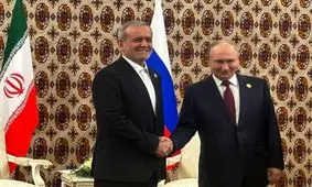 پوتین به پزشکیان: سلام گرم من را به رهبر معظم ایران برسانید/ ویدئو