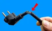 روشی ساده برای تعمیر دو شاخه برق جدا شده از سیم/ ویدئو